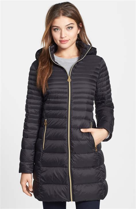 michael kors packable coat womens|Michael Kors lightweight down coat.